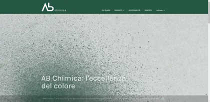 Screenshot of A. B. Chimica S.r.l.