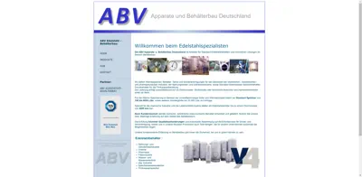ABV Apparate und Behälter Vertrieb GmbH