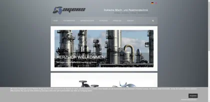 Screenshot of AGENS Stratmann GmbH