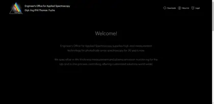 Screenshot of Ing.-Büro Thomas Fuchs