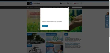 Screenshot of Armaturenfabrik Franz Schneider GmbH + Co. KG