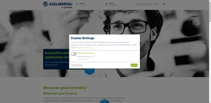 Screenshot of Axel Semrau GmbH & Co. KG