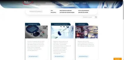 Screenshot of BIOSERV