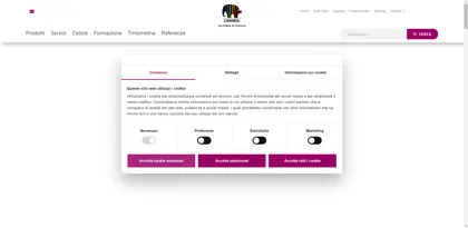 Screenshot of Caparol Italiana GmbH & Co. KG