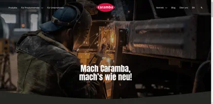 Screenshot of Caramba Chemie GmbH & Co.KG
