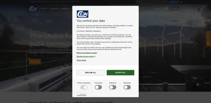 Screenshot of CEJN-Product GmbH