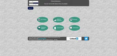 Screenshot of ChromSolutions Ltd.