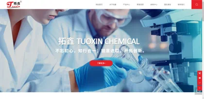 Screenshot of Dongguan city Tuoxin Composite Materials Co., Ltd