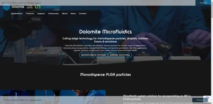 Screenshot of The Dolomite Centre Ltd
