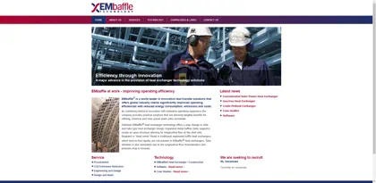 Screenshot of EMbaffle B.V.