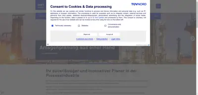 Screenshot of ENCOS GMBH