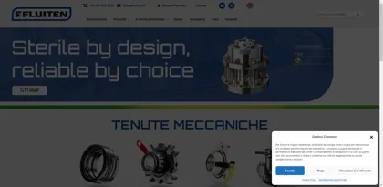 Screenshot of Fluiten ITALIA S.p.A.