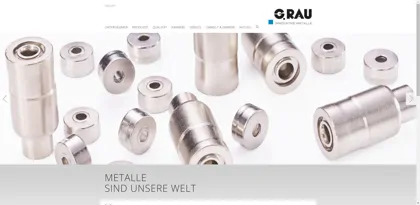 Screenshot of G.RAU GmbH & Co. KG