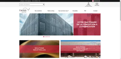 Screenshot of GANTOIS SA