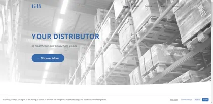 Screenshot of George Borg Barthet Ltd.