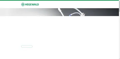 Screenshot of Hegewald Medizinprodukte GmbH