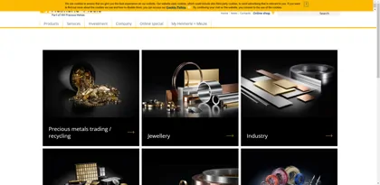 Screenshot of Heimerle + Meule GmbH