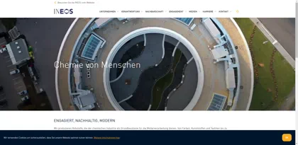 Screenshot of INEOS Köln GmbH