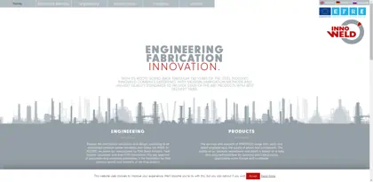 Screenshot of Innoweld GmbH