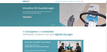 Screenshot of INOSOFT AG