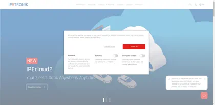 Screenshot of IPETRONIK GmbH & Co. KG