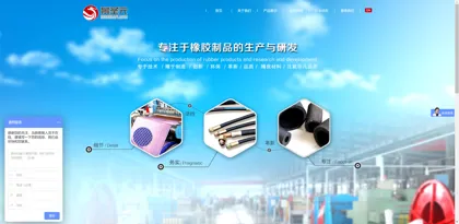 Screenshot of Tianjin Jingshengyuan Rubber and Plastic Products Co., Ltd.