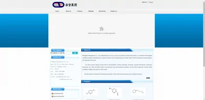 Screenshot of Shanghai Qizhi Pharmaceutical Technology Co., Ltd.