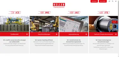 Screenshot of KELLER HCW GmbH