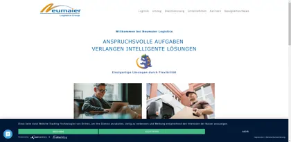 Screenshot of Neumaier Logistics GmbH