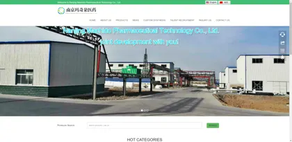 Screenshot of Nanjing Machiduo Pharmaceutical Technology Co., Ltd.