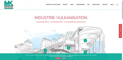 Screenshot of Manfred Kunze GmbH