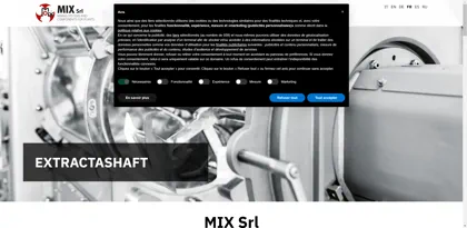 Screenshot of Mix France S.A.S.
