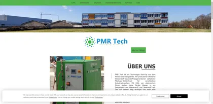 Screenshot of PMR Tech UG (haftungsbeschränkt)