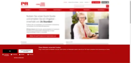 Screenshot of PRelectronics GmbH