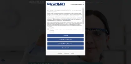 Screenshot of Buchler GmbH