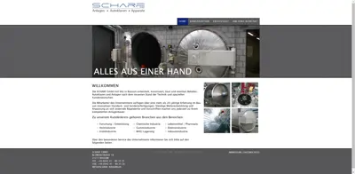 Screenshot of Scharf GmbH