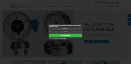 Screenshot of Schmierer GmbH