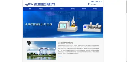 Screenshot of Shandong Shengkang Electric Co., Ltd.