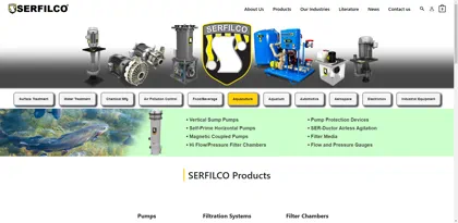 Screenshot of SERFILCO