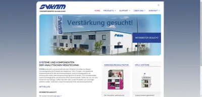 Screenshot of Sykam Chromatographie Vertriebs GmbH