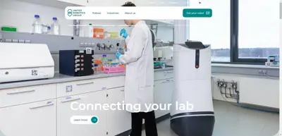 Screenshot of United Robotics Group GmbH