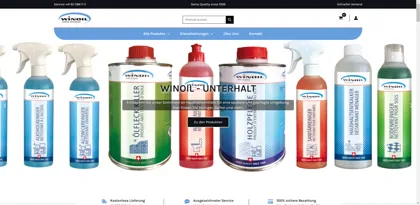Screenshot of Winoil AG
