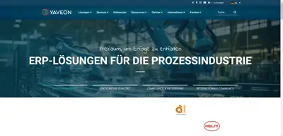 Screenshot of YAVEON GmbH