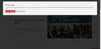 Screenshot of ZAHNER-elektrik GmbH & Co. KG