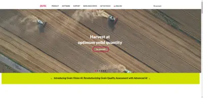 Screenshot of ZEUTEC Opto-Elektronik GmbH